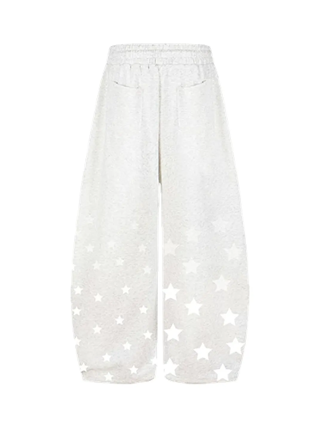 DARKAGE | Star & Letter Print Casual Sweatpants