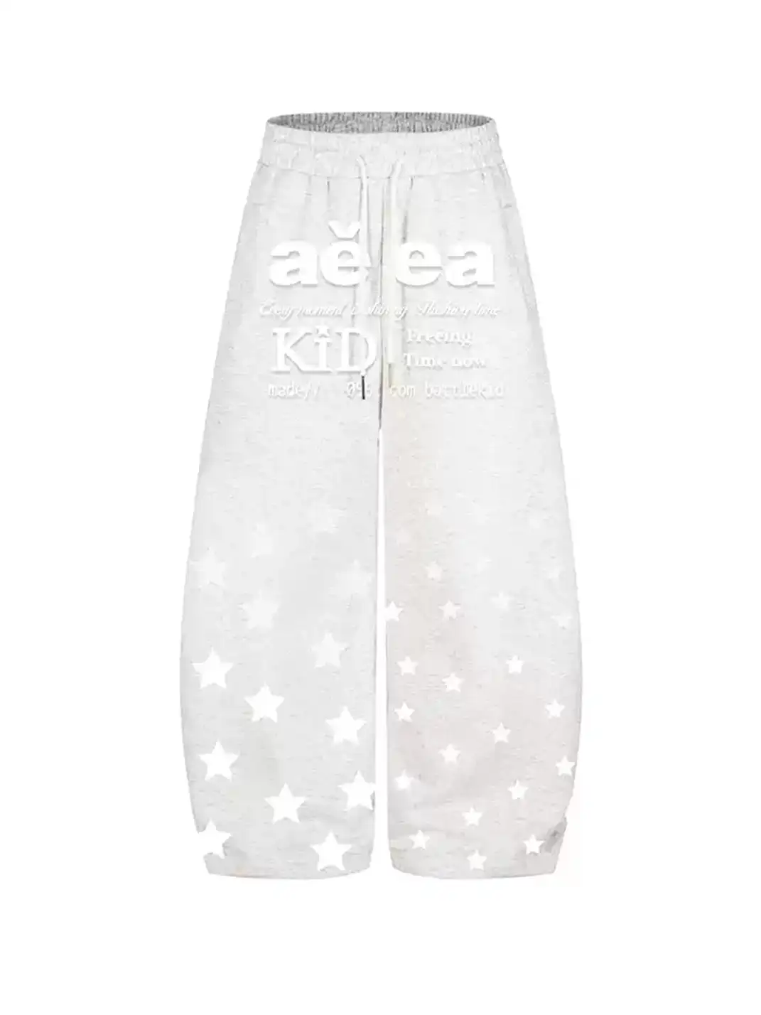 DARKAGE | Star & Letter Print Casual Sweatpants