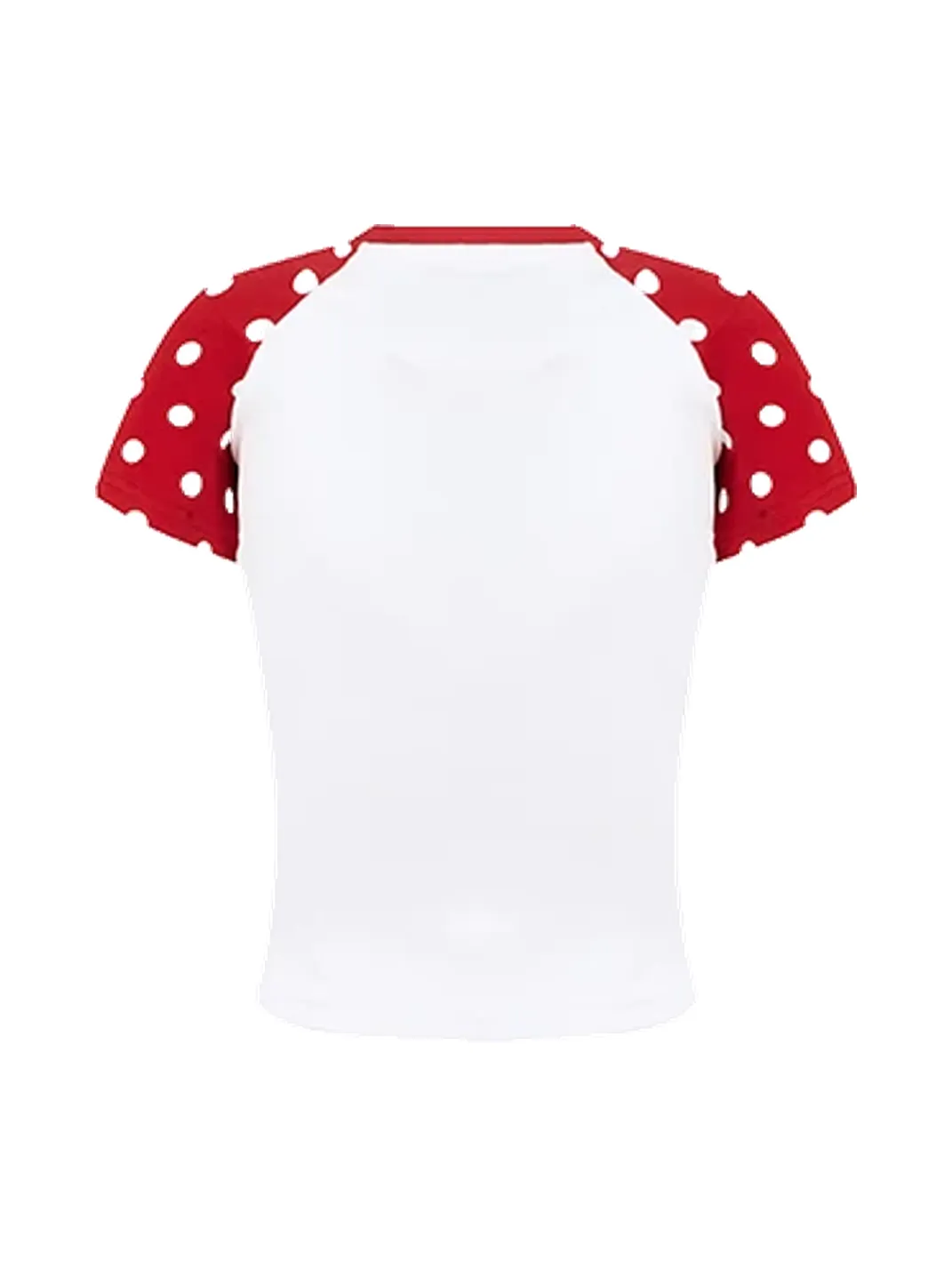 DARKAGE | Polka Dot Color Contrast Star Print T-Shirt