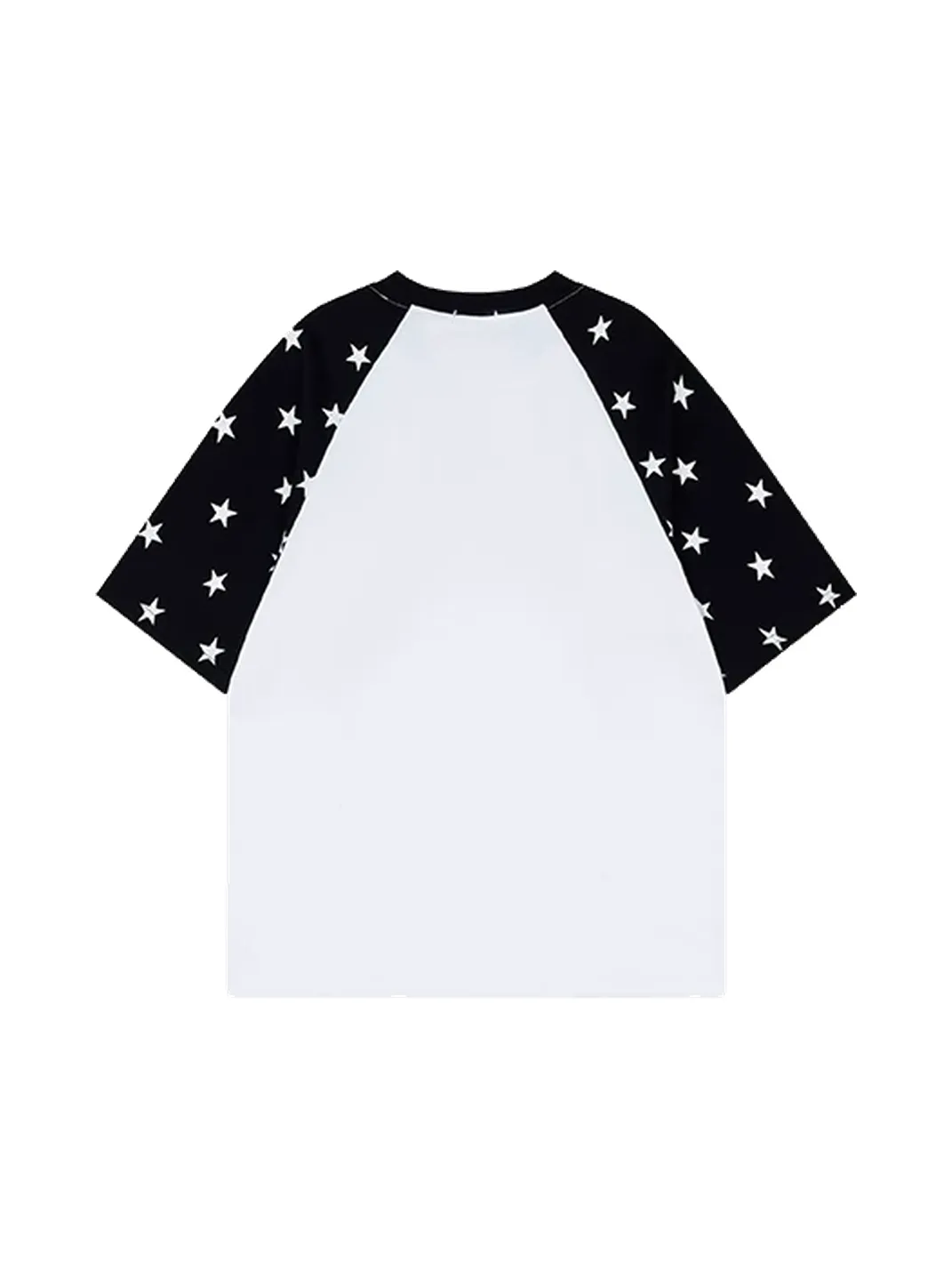 DARKAGE | Letter & Star Print T-Shirt