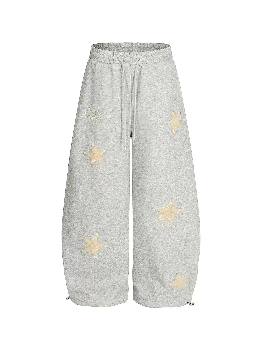 DARKAGE | Star Embroidery Casual Long Pants