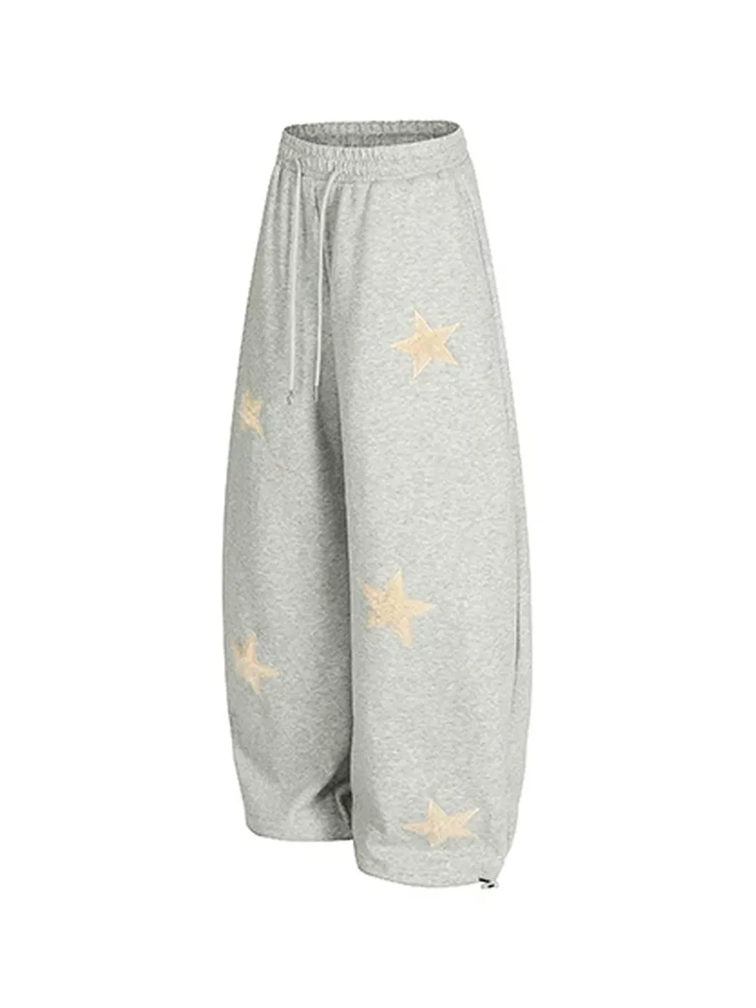 DARKAGE | Star Embroidery Casual Long Pants