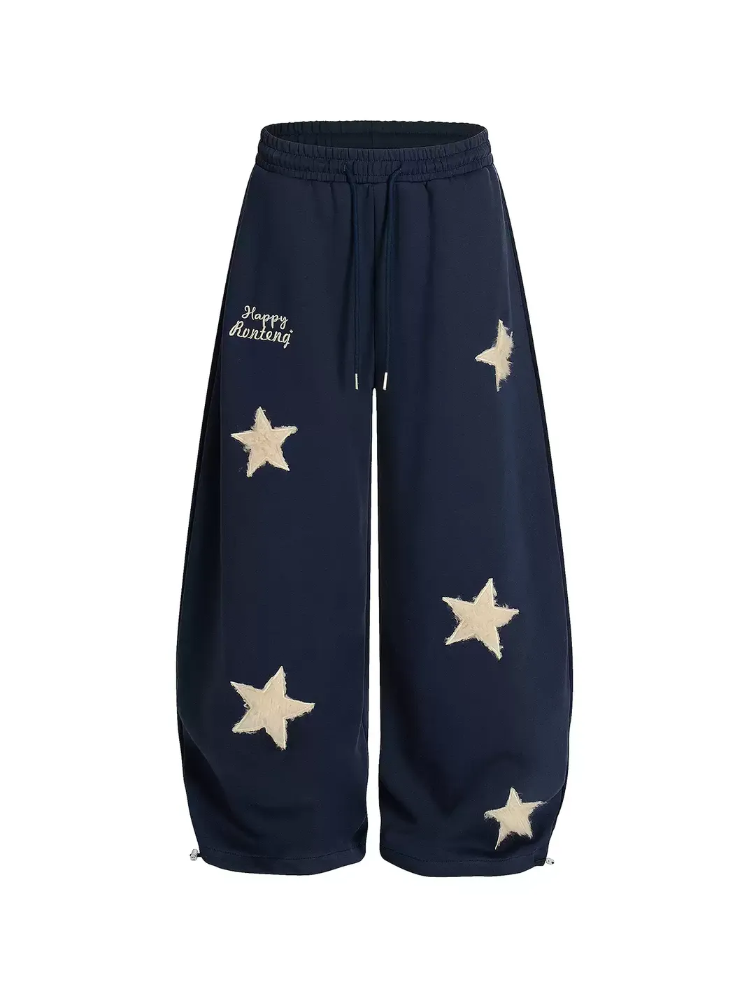 DARKAGE | Star Embroidery Casual Long Pants