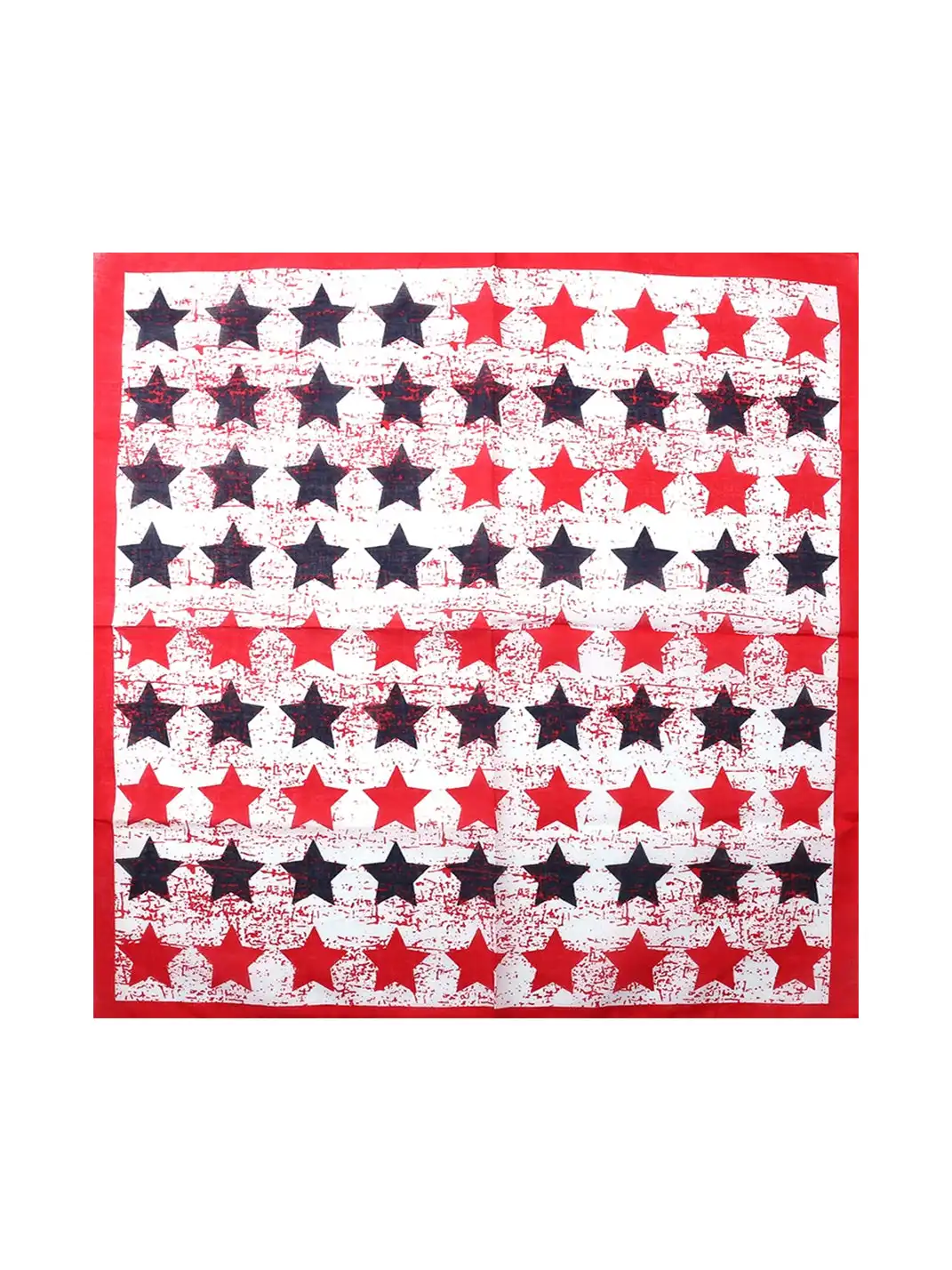 CHAOJIN | Vintage Washed Star Street Patchwork Square Bandana