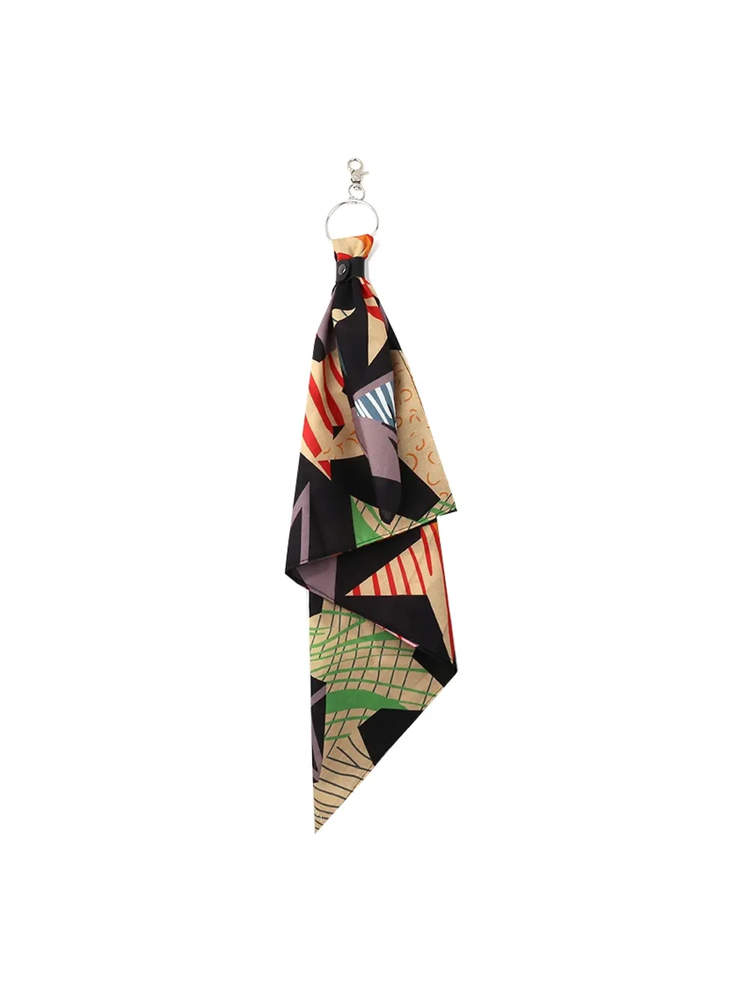 CHAOJIN | Crow Print Five-Pointed Star Linen Cotton Bandana
