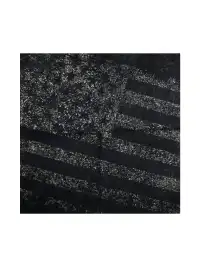 CHAOJIN | Black And Grey Striped Bandana Head Scarf
