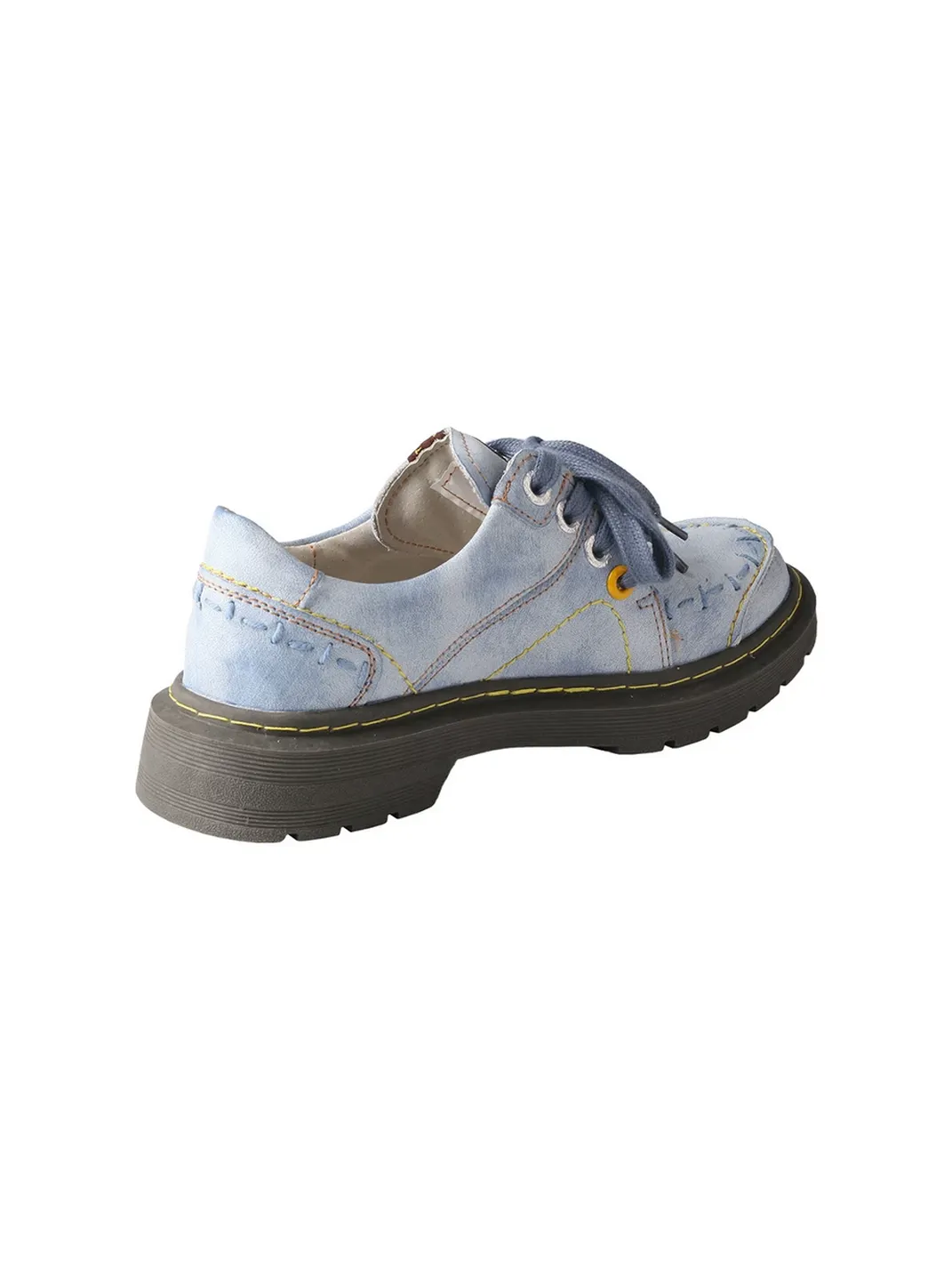 TMA EYES | Vintage Stitching Leather Casual Shoes