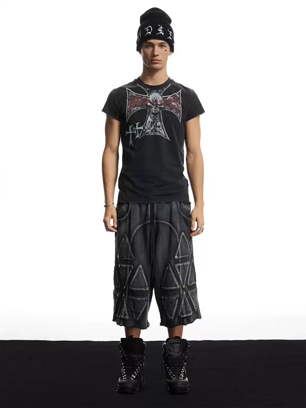 DND4DES |  Patchwork Cropped Pants