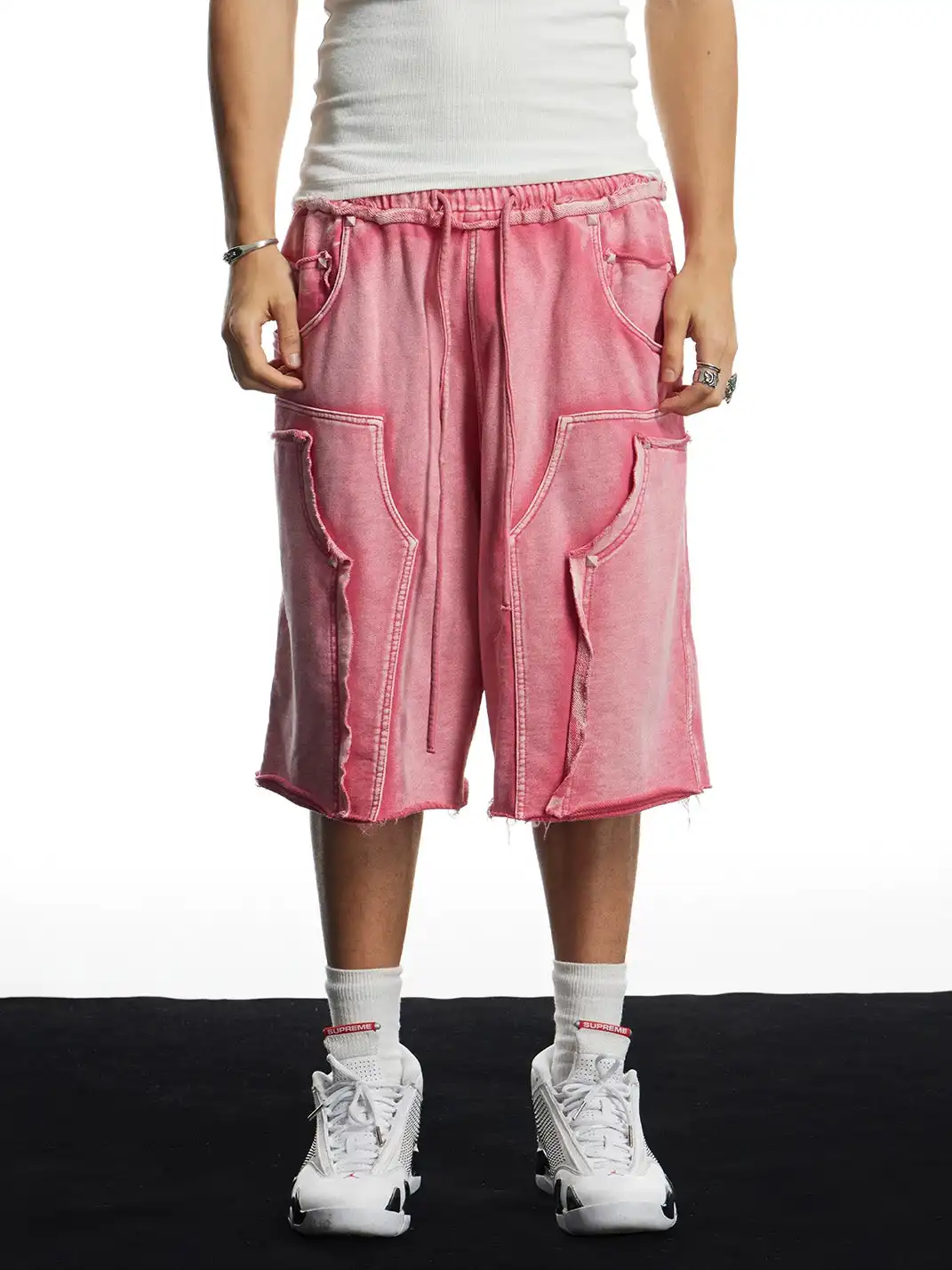 DND4DES | Deconstructed Washed Heavyweight Vintage Shorts