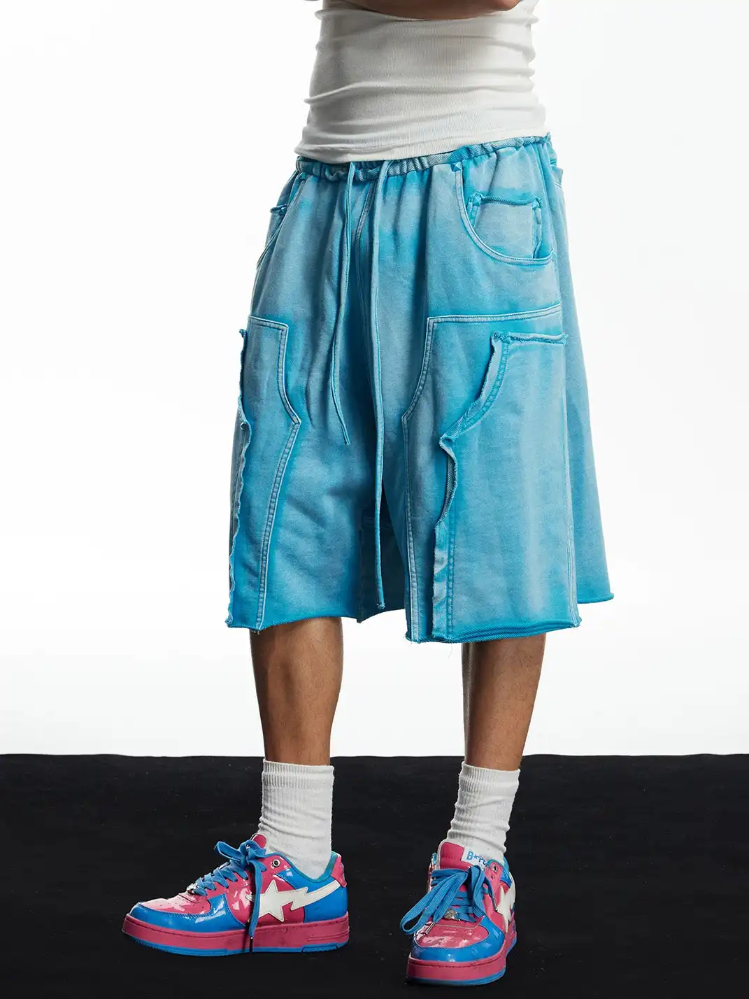 DND4DES | Deconstructed Washed Heavyweight Vintage Shorts