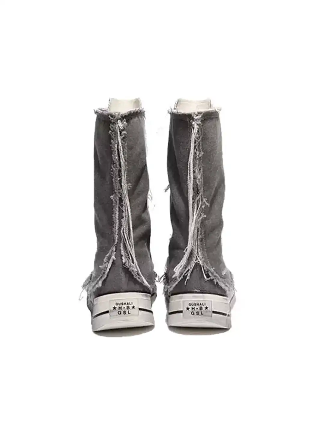 GSL | Distressed Canvas Martin Boots