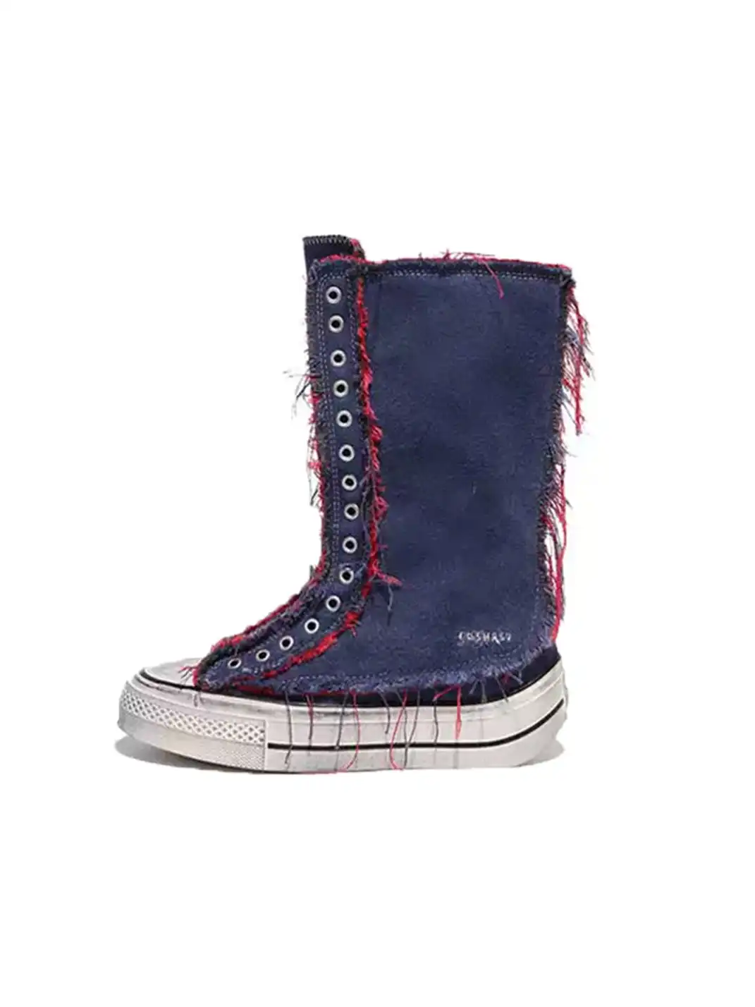 GSL | Distressed Canvas Martin Boots