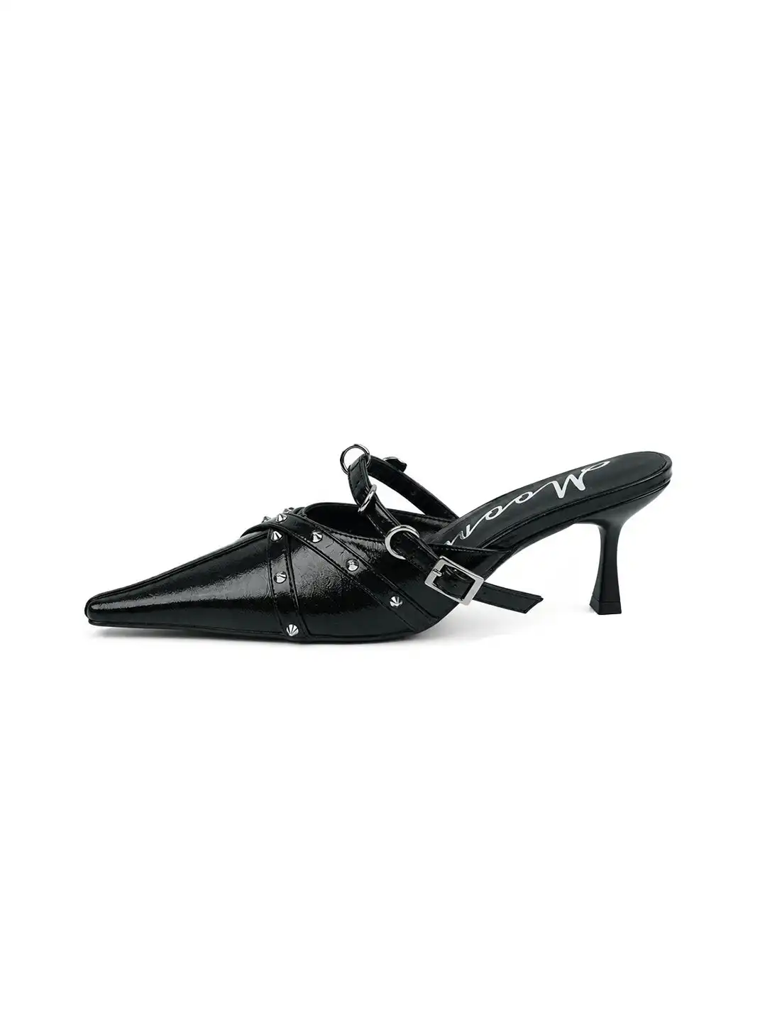 Mooreyu | Stiletto Heels With Rivet Details