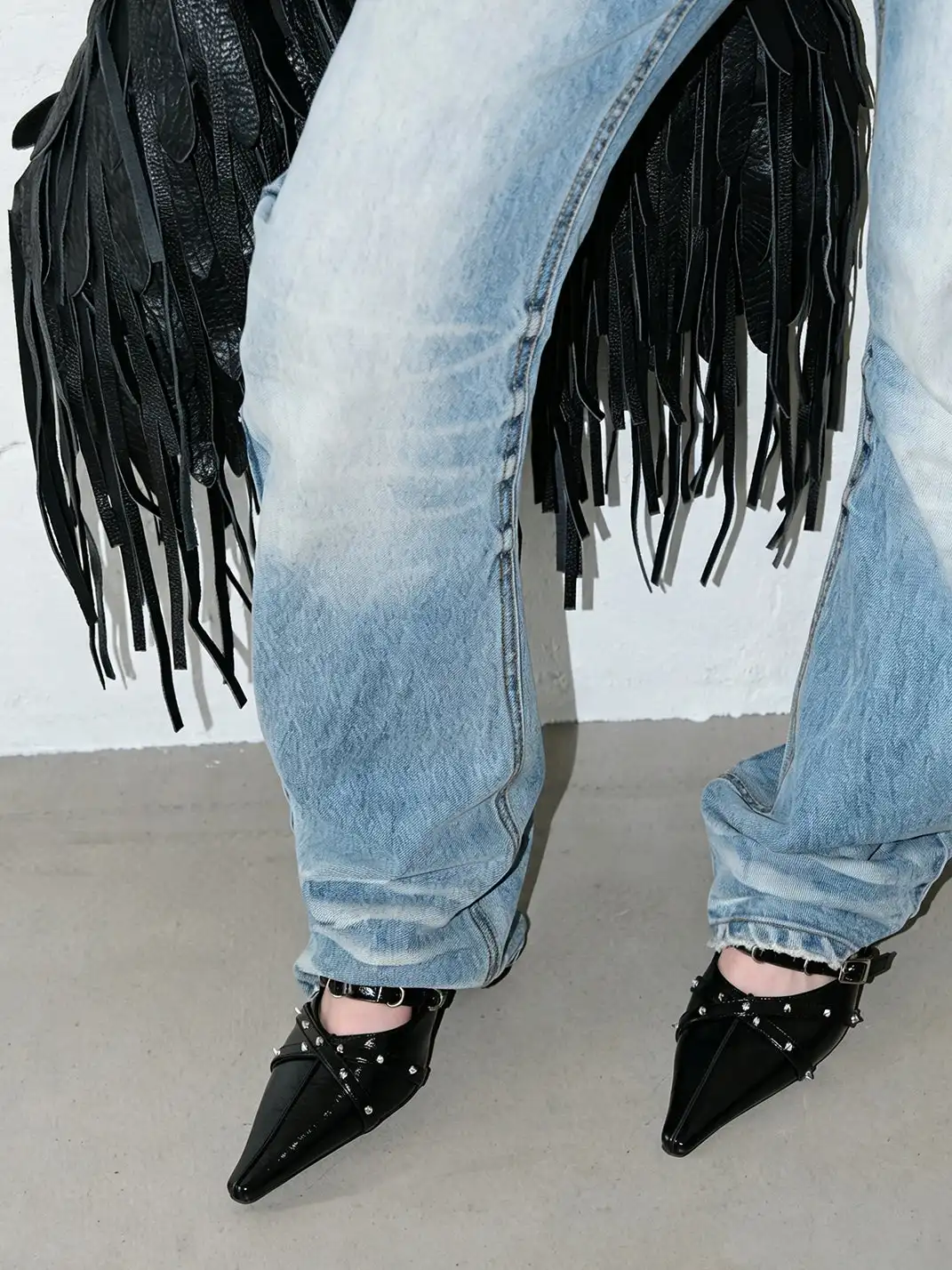 Mooreyu | Stiletto Heels With Rivet Details