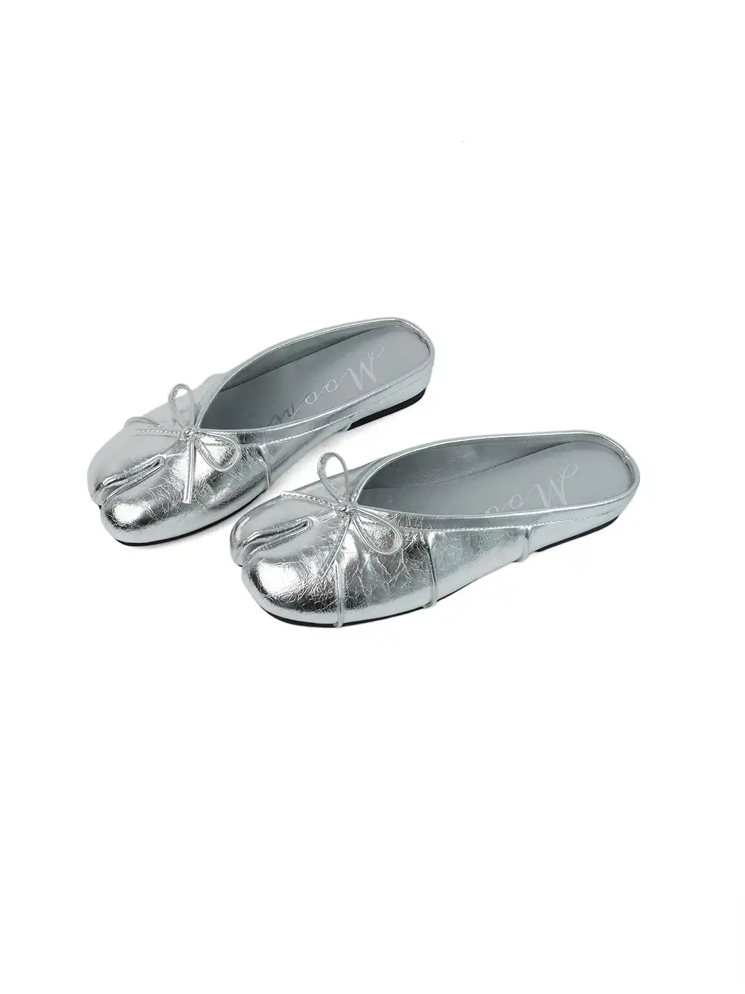 Mooreyu | Split Toe Bow Mary Jane Mules