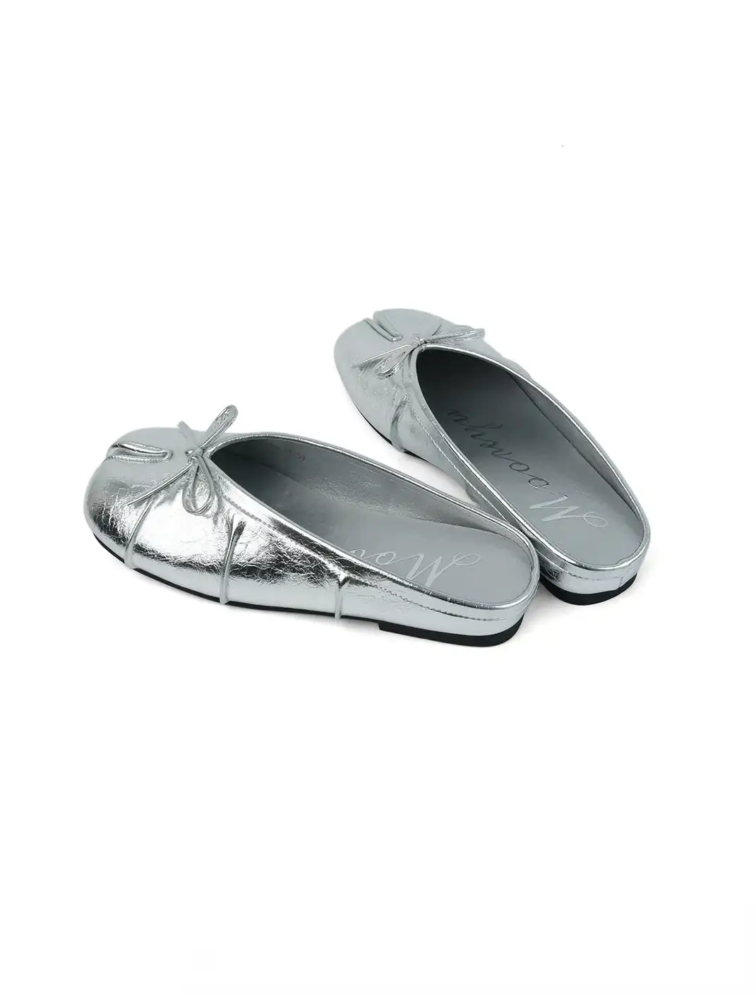 Mooreyu | Split Toe Bow Mary Jane Mules