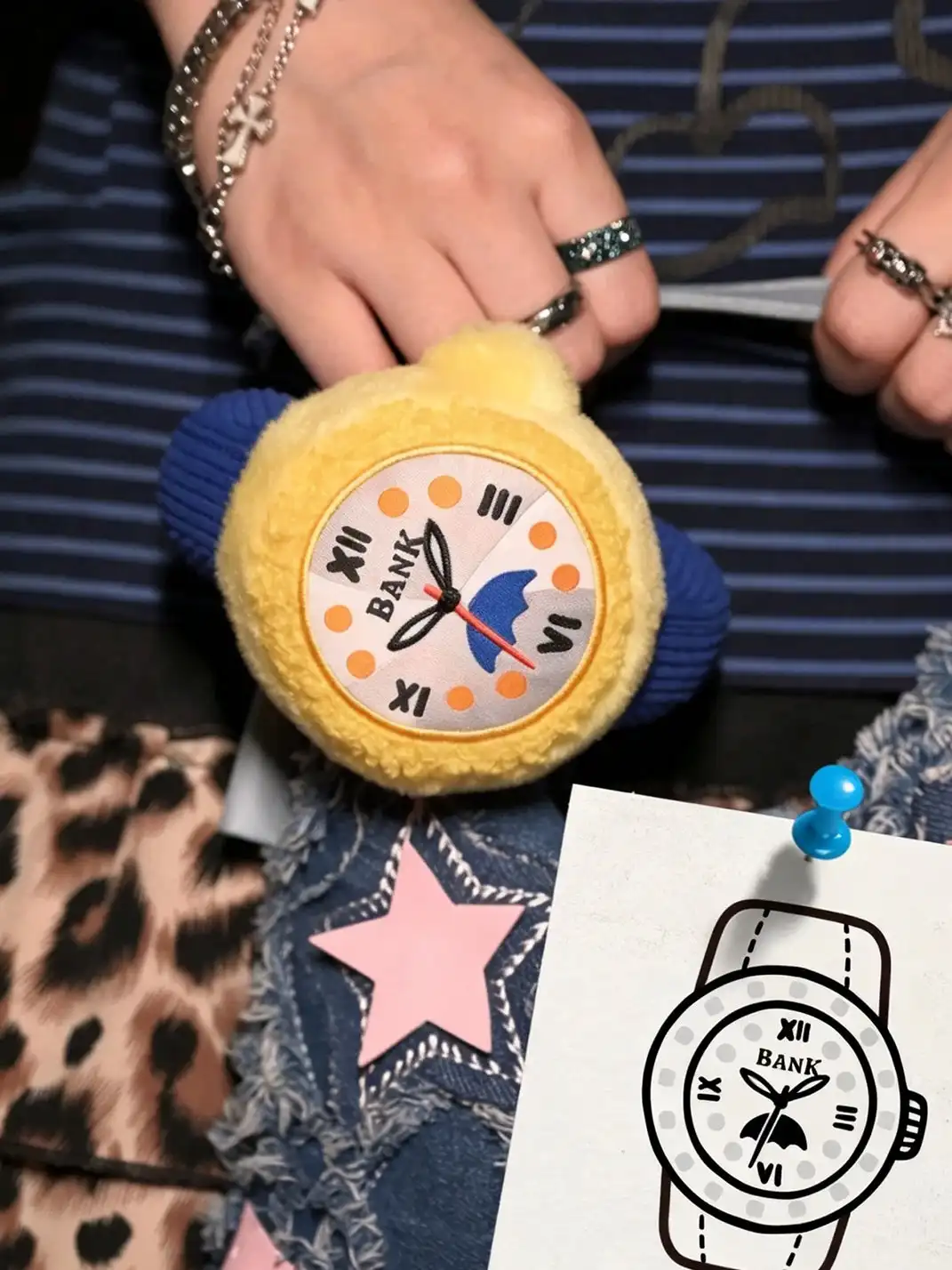 POPSUNDAY | Watch Blind Box Plush Toy Charm