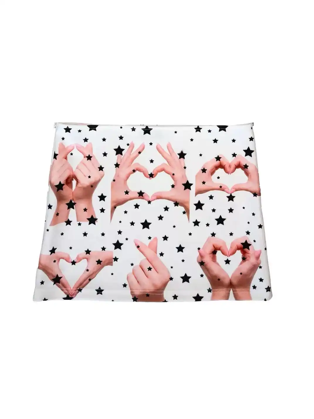Furchin | Y2K Print Low-Rise Straight Skirt