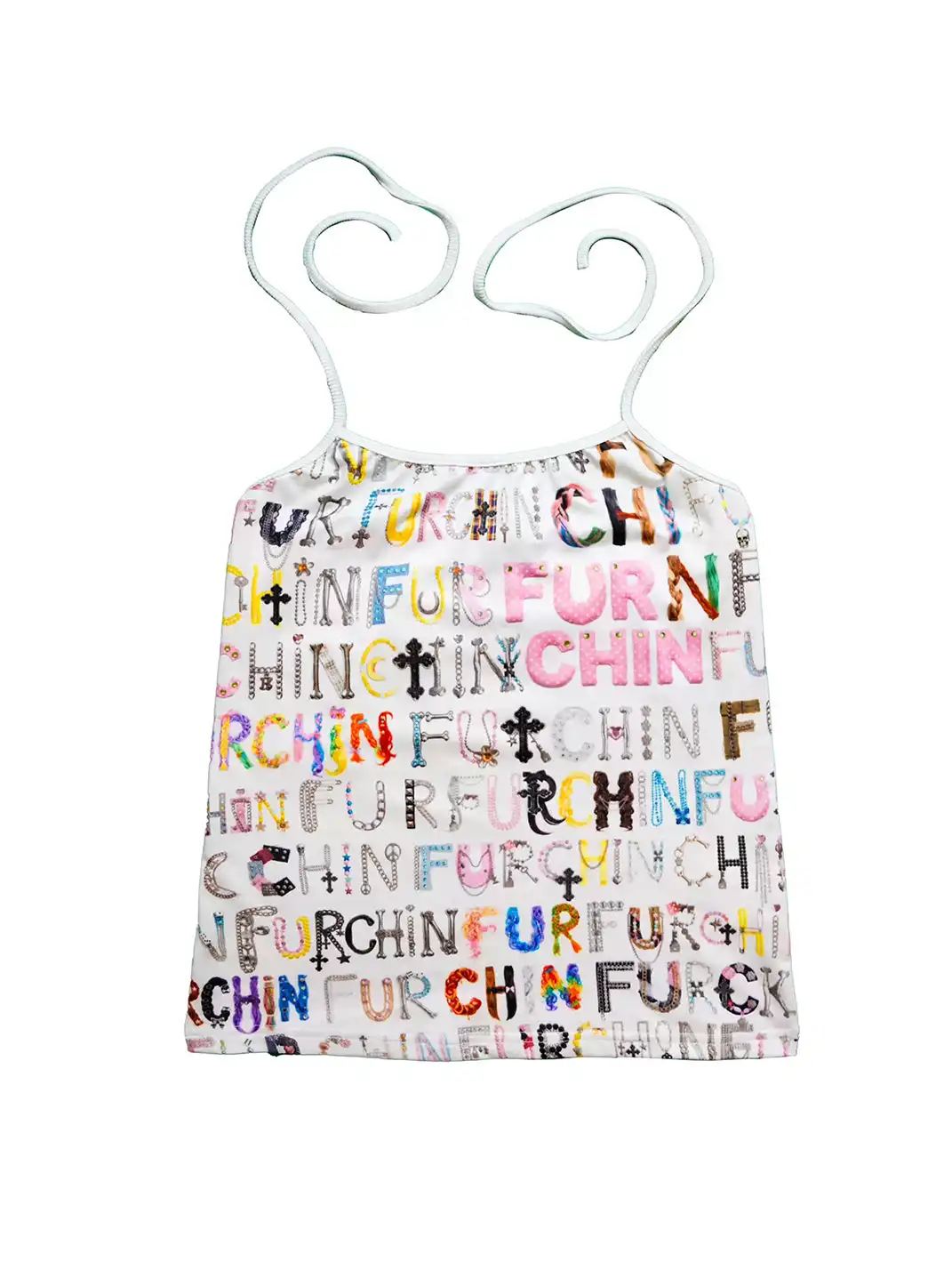 Furchin | Halter Neck Tank Top