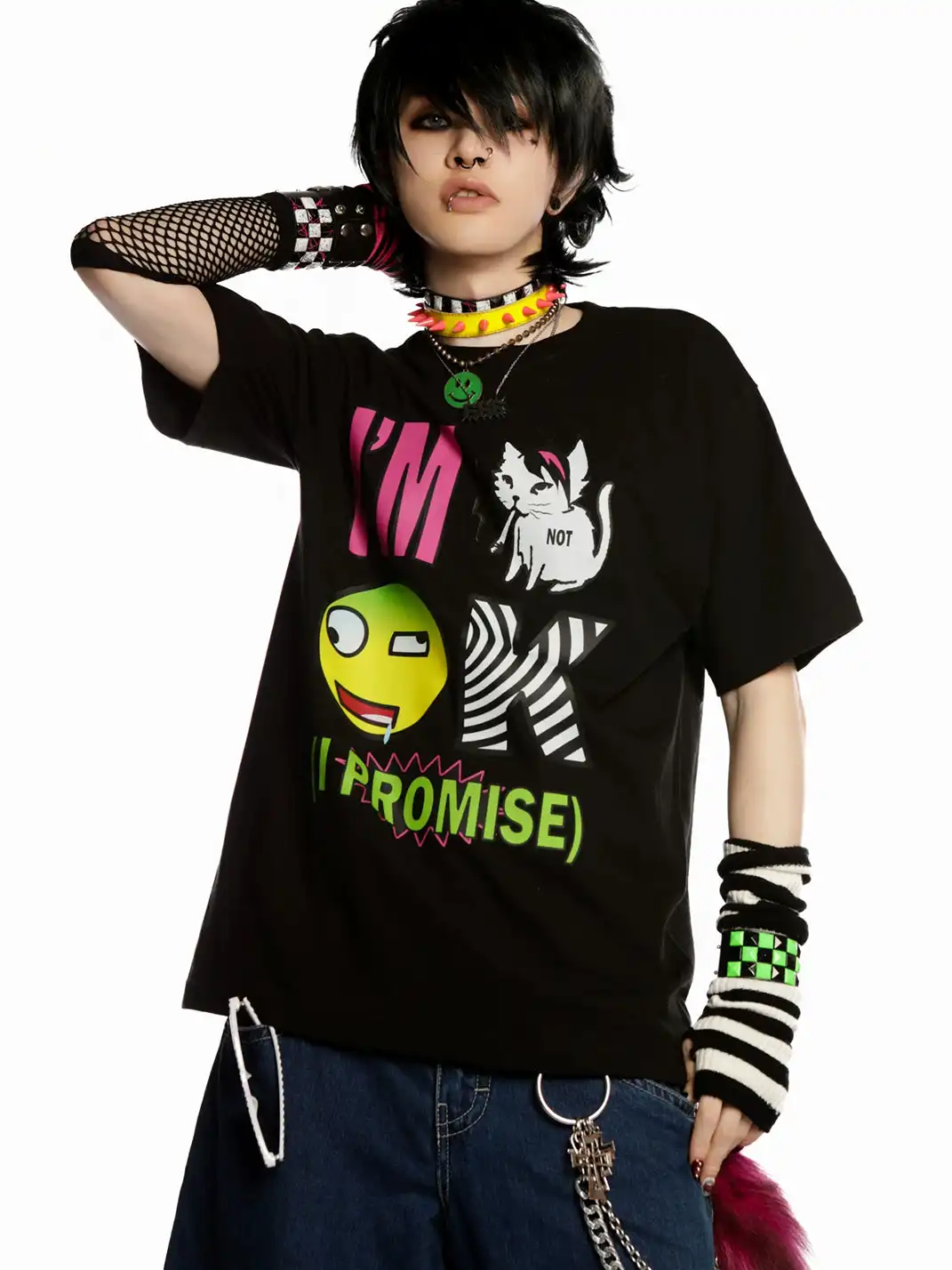 DeadEndKids | Y2K Cartoon Graphic Print T-Shirt