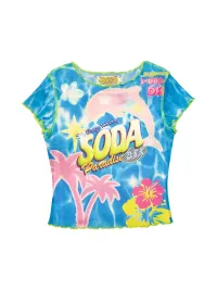 DeadEndKids | Vacation Mesh Top & Mermaid Skirt Set