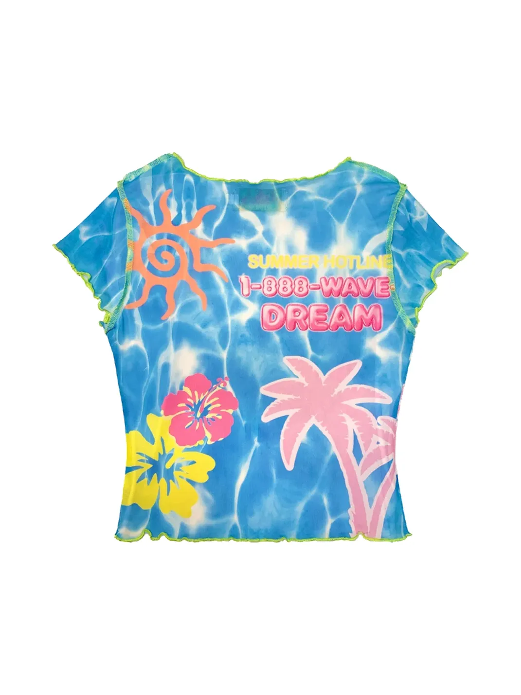 DeadEndKids | Vacation Mesh Top & Mermaid Skirt Set