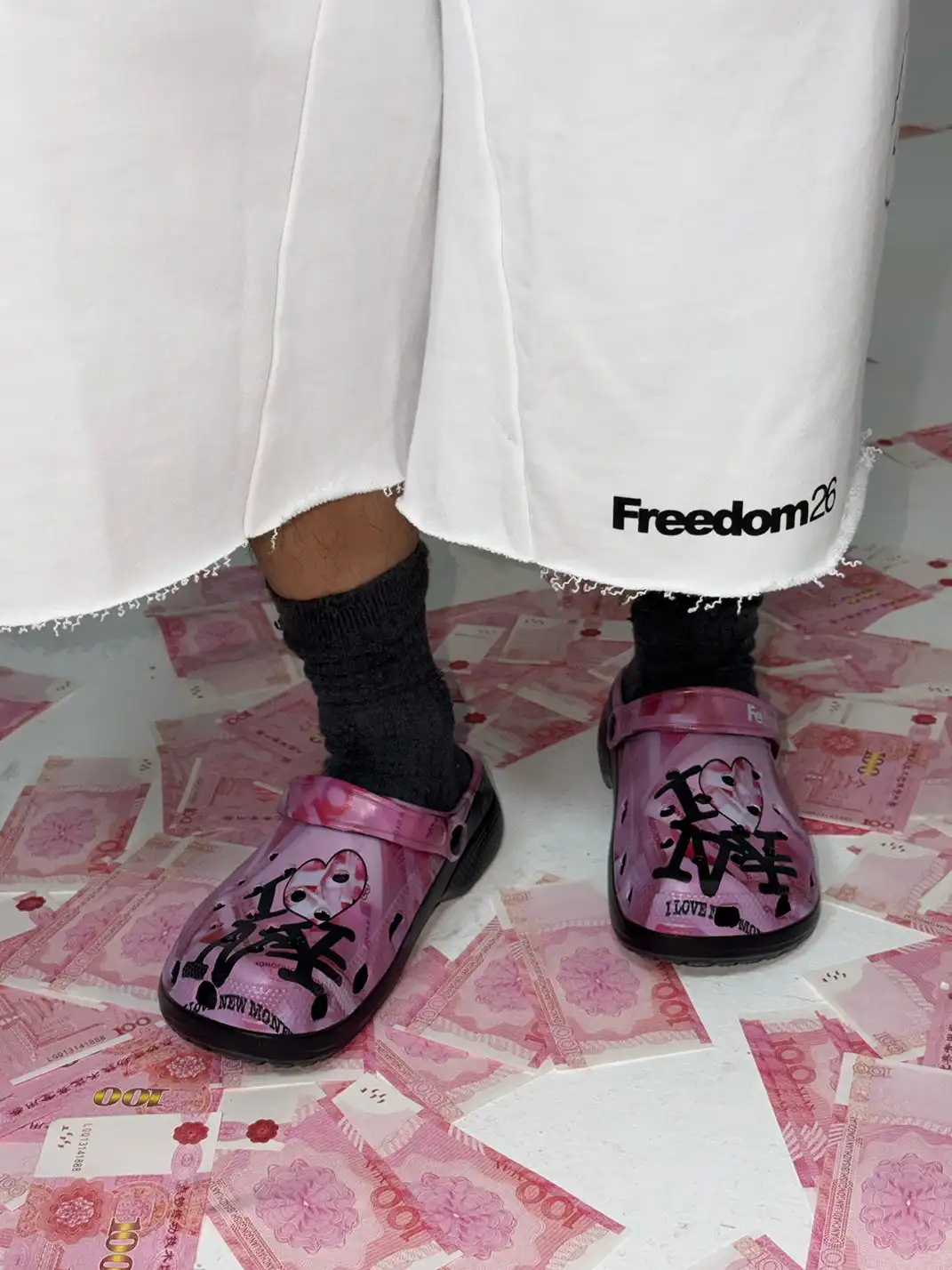 Feex(u) | All-Over Print Clog Shoes