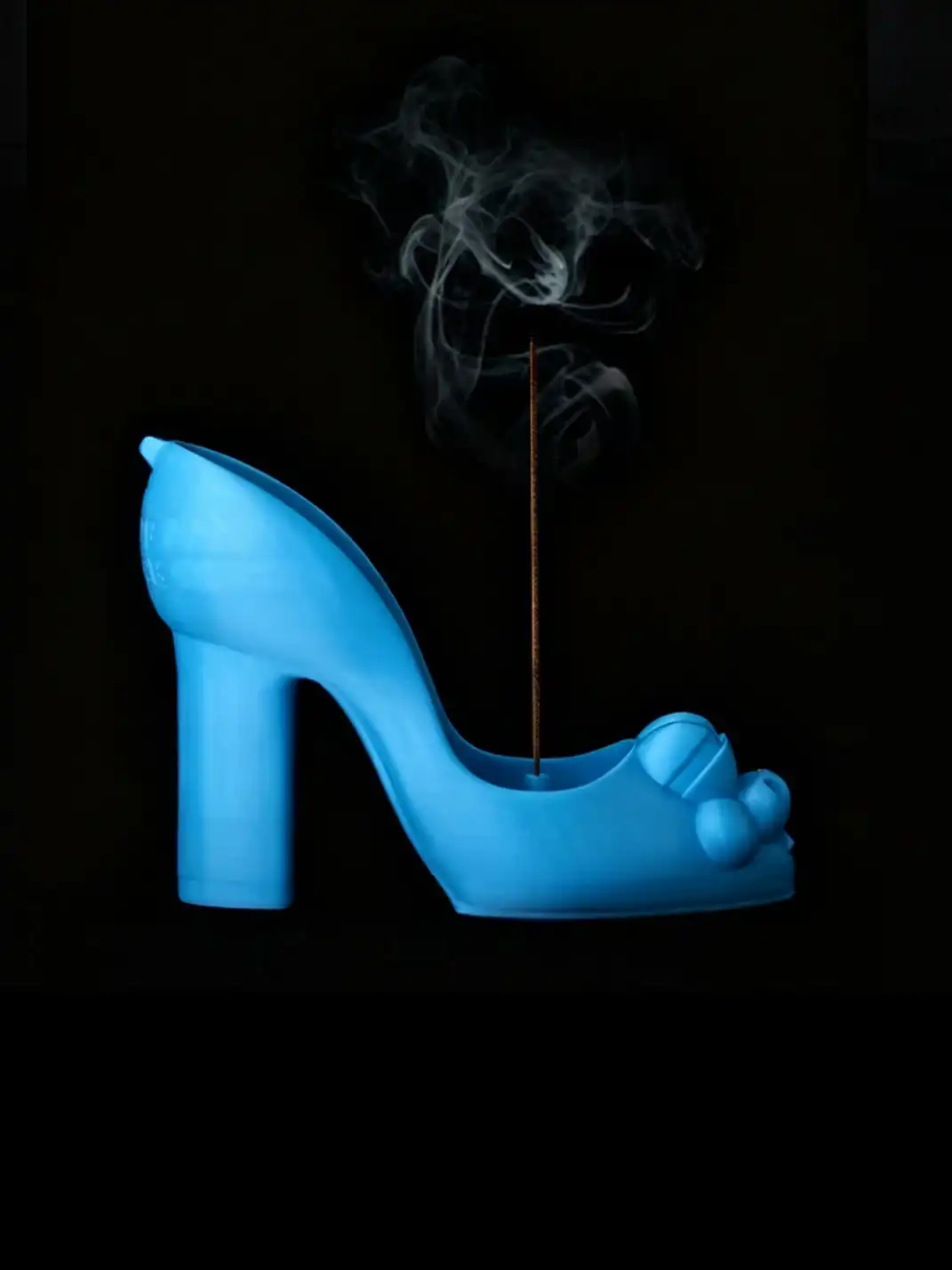 JFP | Pig Face High Heel Incense Holder Lighter Case Pendant