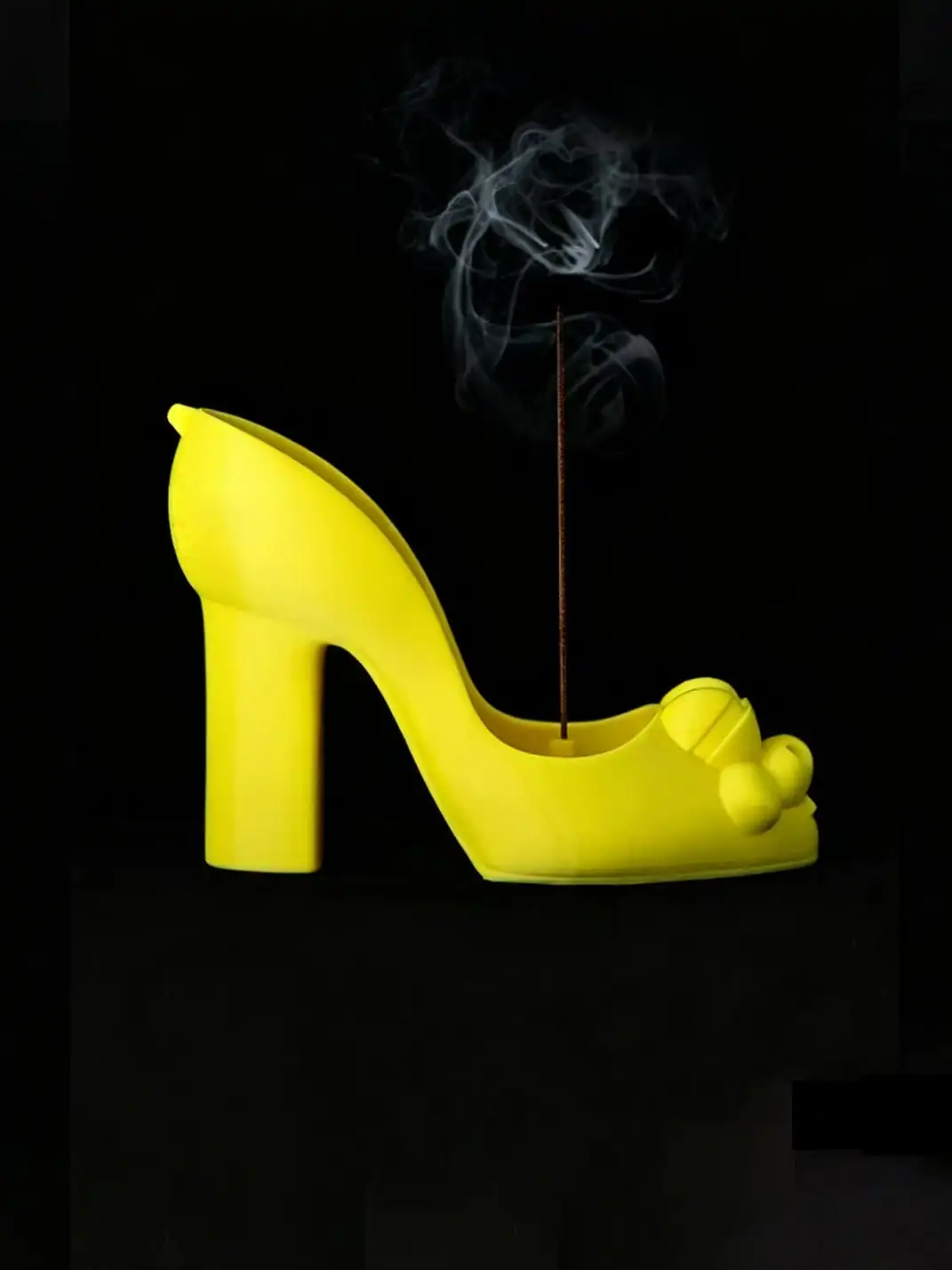 JFP | Pig Face High Heel Incense Holder Lighter Case Pendant