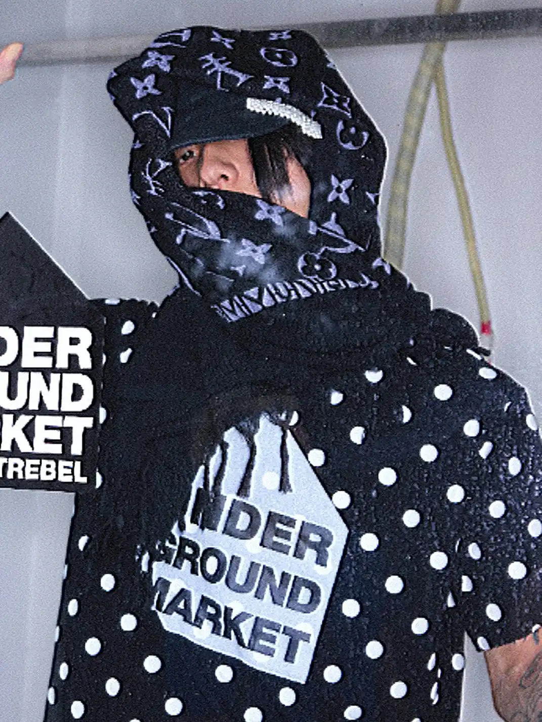 Feex(u) | "UNDERGROUND MARKET" Polka Dot T-Shirt