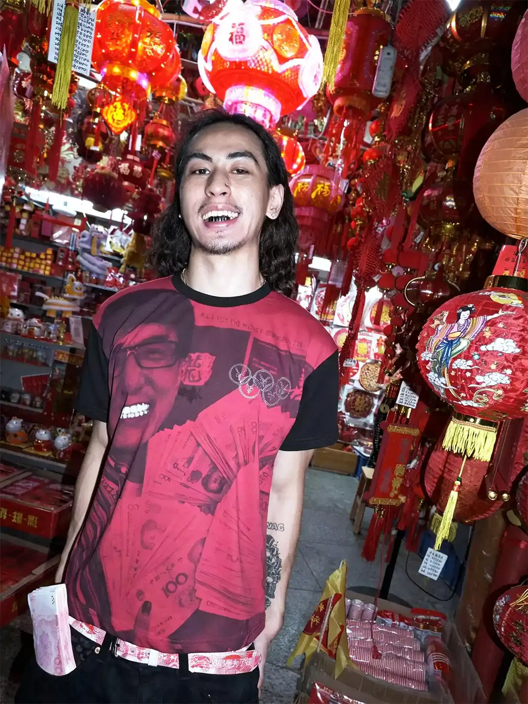 Feex(u) | Jackie Chan Portrait Streetwear T-Shirt