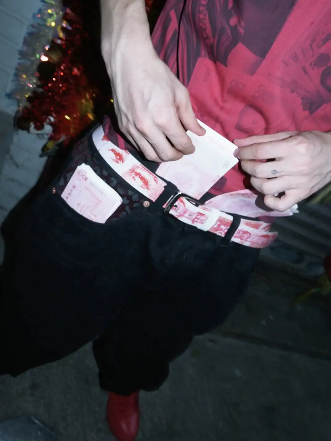Feex(u) |  Eye Crack Print Belt
