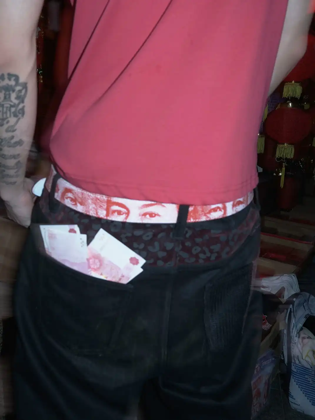 Feex(u) |  Eye Crack Print Belt