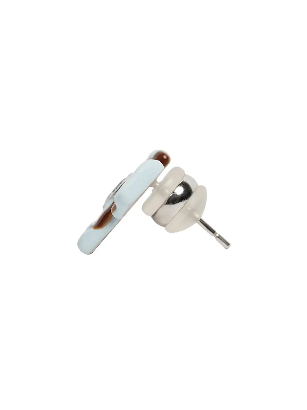 FOMULO | Jersey Zircon Stud Earrings