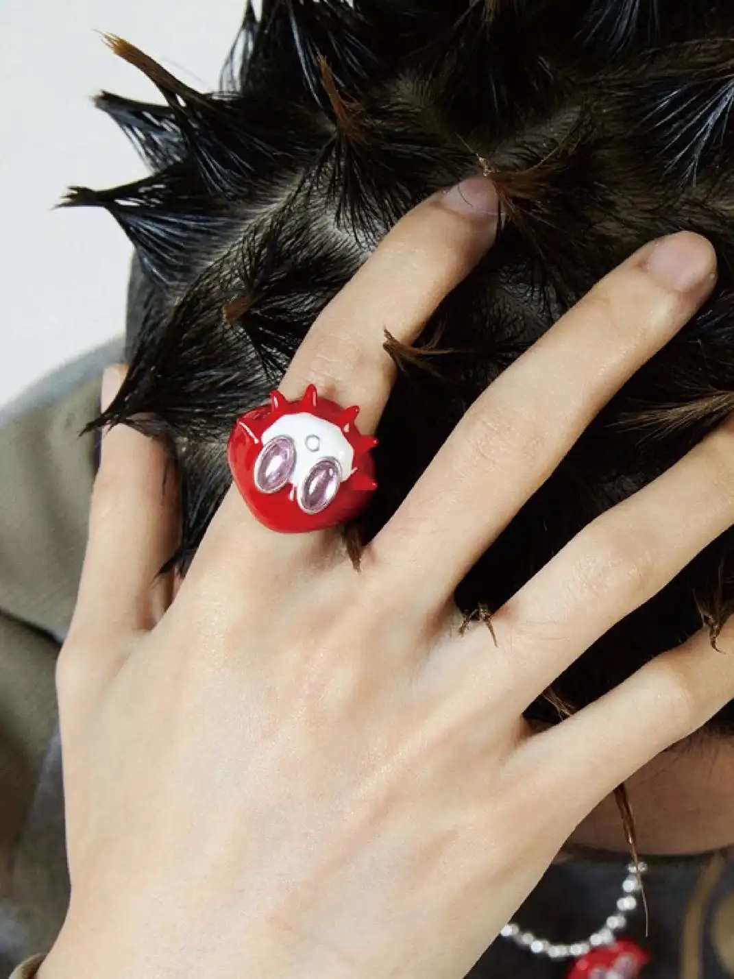 FOMULO | Pufferfish Zircon Ring