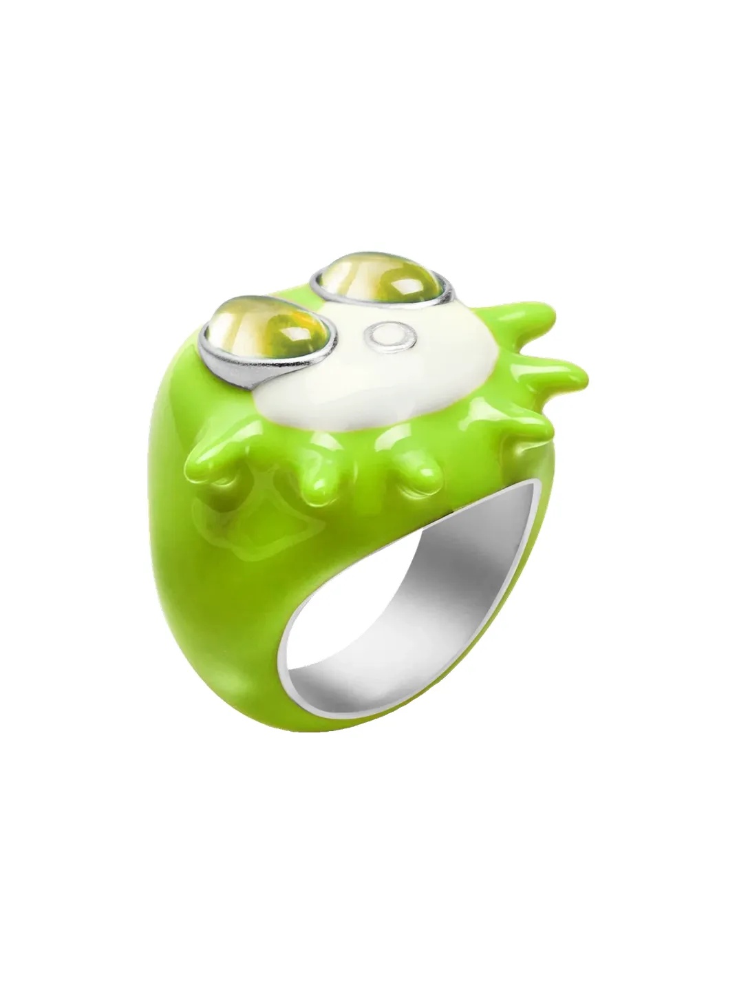 FOMULO | Pufferfish Zircon Ring