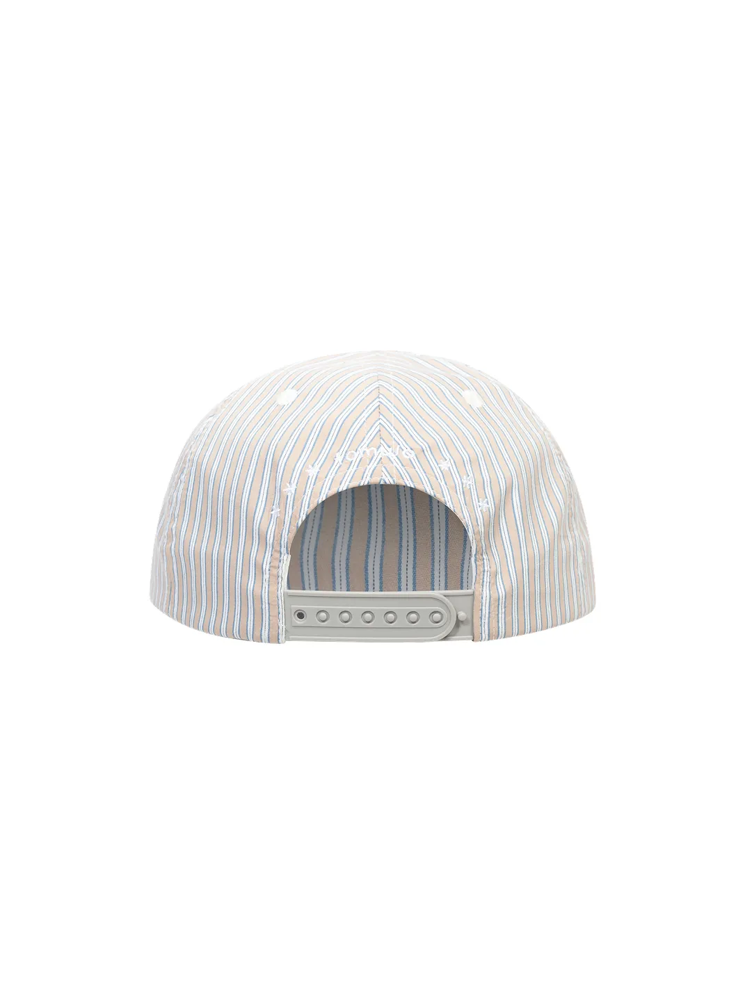 FOMULO | Neutral Embroidery Flat Brim Hat