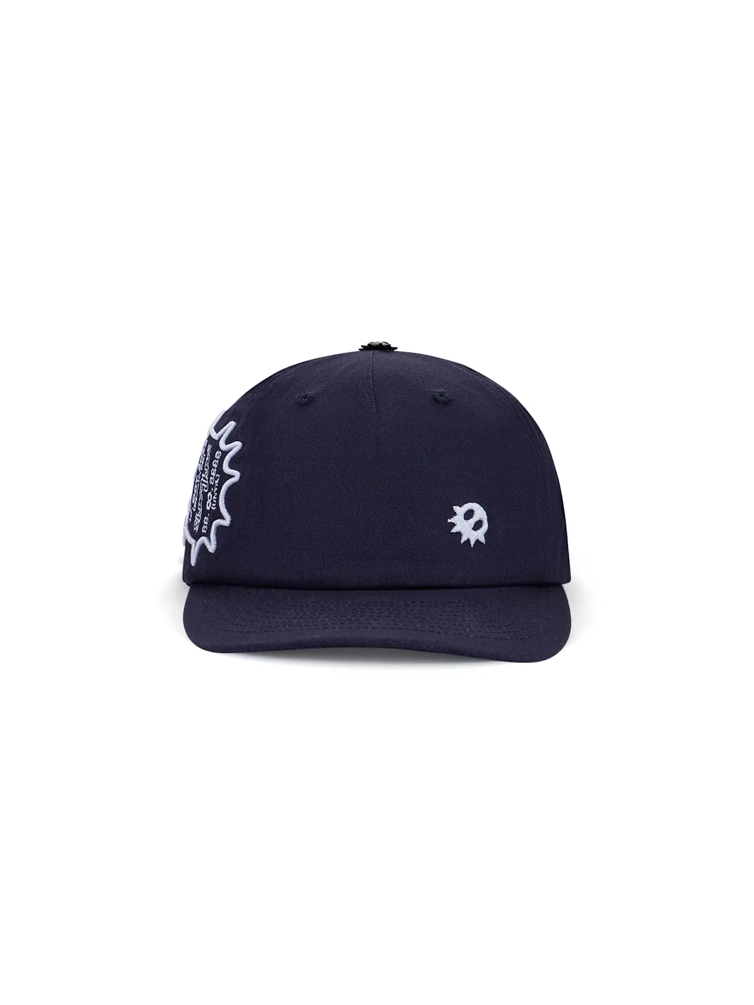 FOMULO | Seal Embroidery Flat Brim Hat