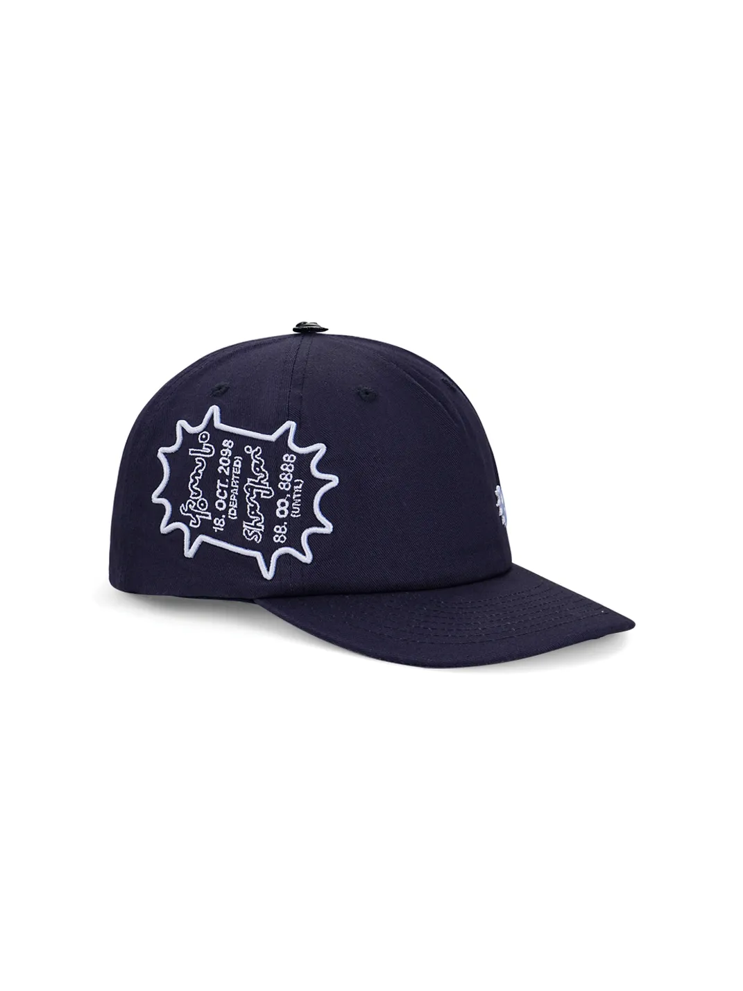 FOMULO | Seal Embroidery Flat Brim Hat