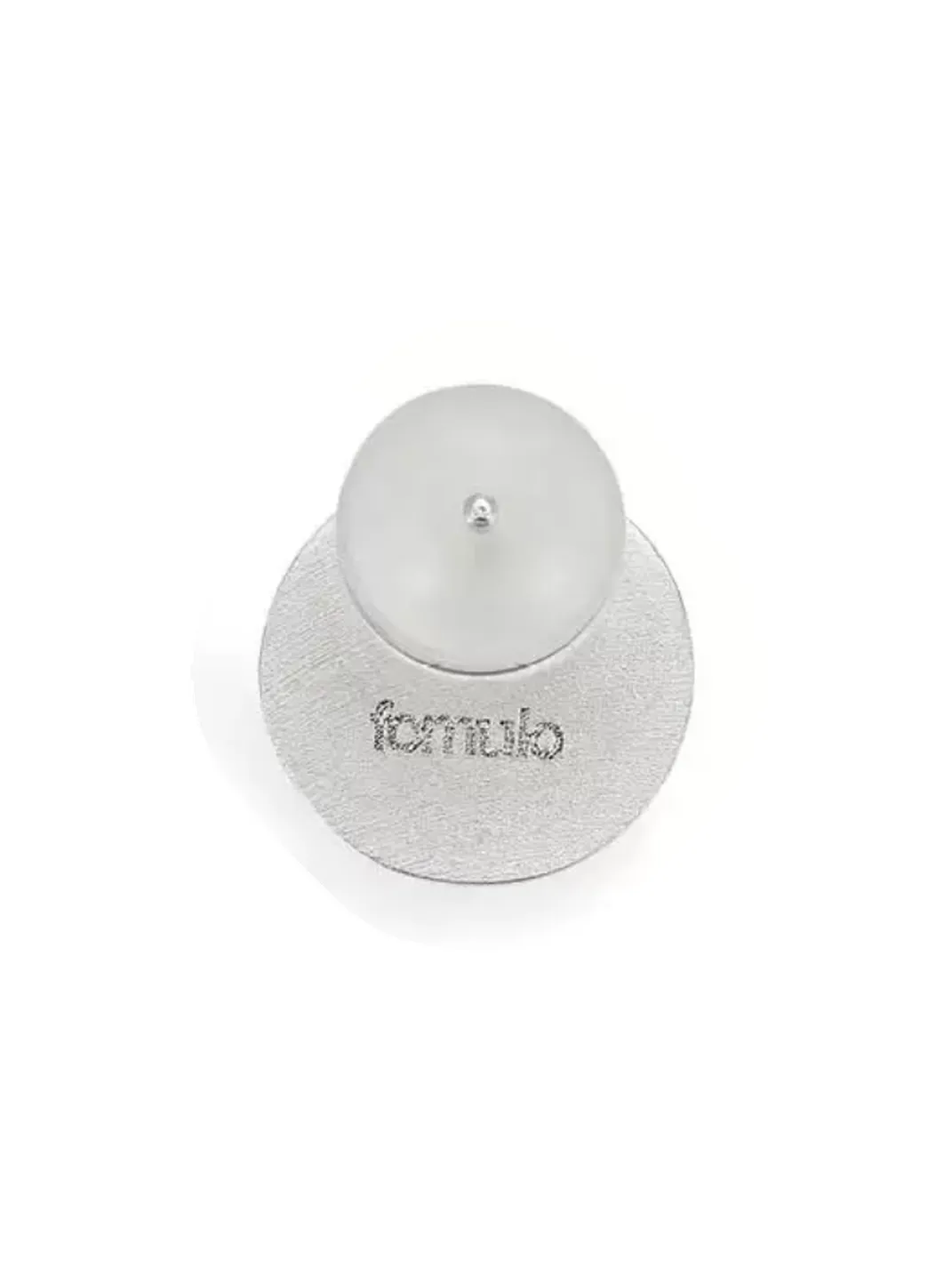 FOMULO | White Crystal Traffic Light Earrings