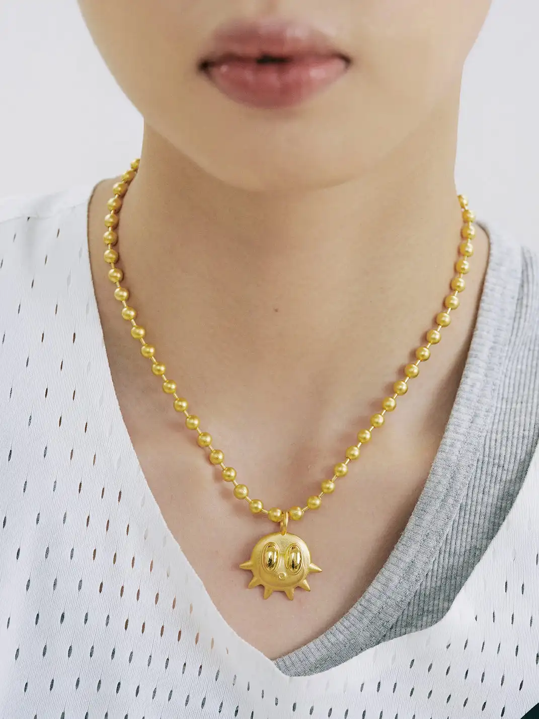 FOMULO | Pufferfish Sea Monster Necklace