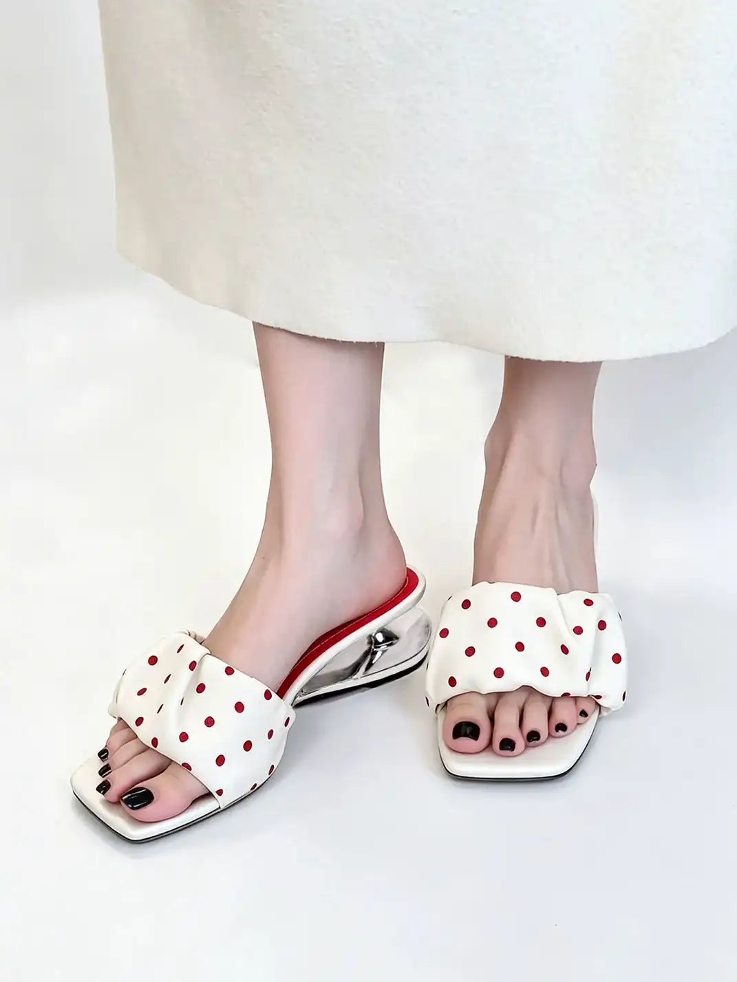 PINJIAHUI | Square Toe Versatile High Heels