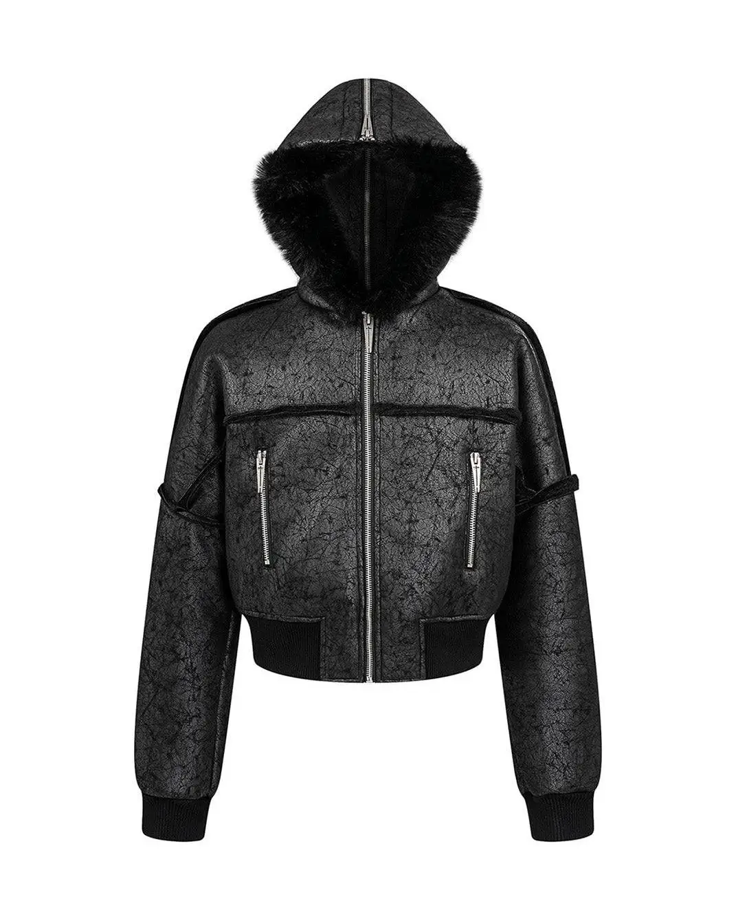 Synthetic skin peeling back. Cold steel against a pulse that refuses to slow. Disconnect to reconnect at PSYLOS1.COM REBEL WAVE #cybercore #avantgardefashion #subversivebasics #chrome #futurism (6/8)