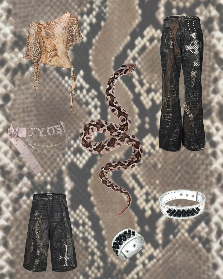 From Wild to Warrior โ Halloween Reimagined Leopard, tiger, serpent, zebra โ primal grace. Knight โ human armor, silent power. No mask, no act โ only transformation. ๐พ Own the second skin โ psylos1.com #psylos1 #halloweencore #animalinstincts #knightstyle #darkfashion #streetavantgarde (4/6)