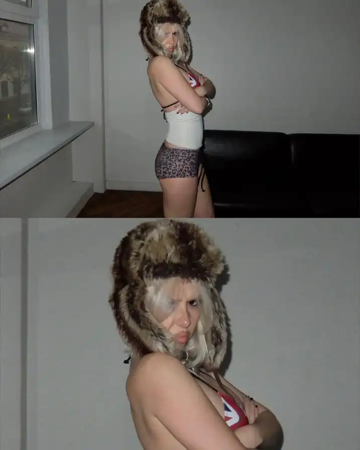 Concrete cold, attitude burning. Fur, steel, and heavy boots knocking out their own rhythm — the room listens even without an audience. Command the space at psylos1.com SCHWARZGOLD #psylos1 #schwarzgold #darkstreetwear #powerfit #postpunkstyle #nightenergy (3/6)