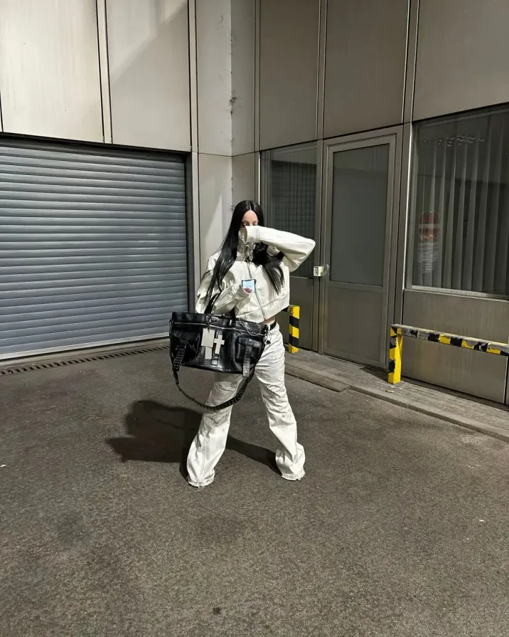 Steel skins under dying skies. Dress like the system already failed. Boot sequence starts at PSYLOS1.COM REBEL WAVE #RebelWave #Techwear #DarkWear #PostCollapse #AvantGarde (2/2)