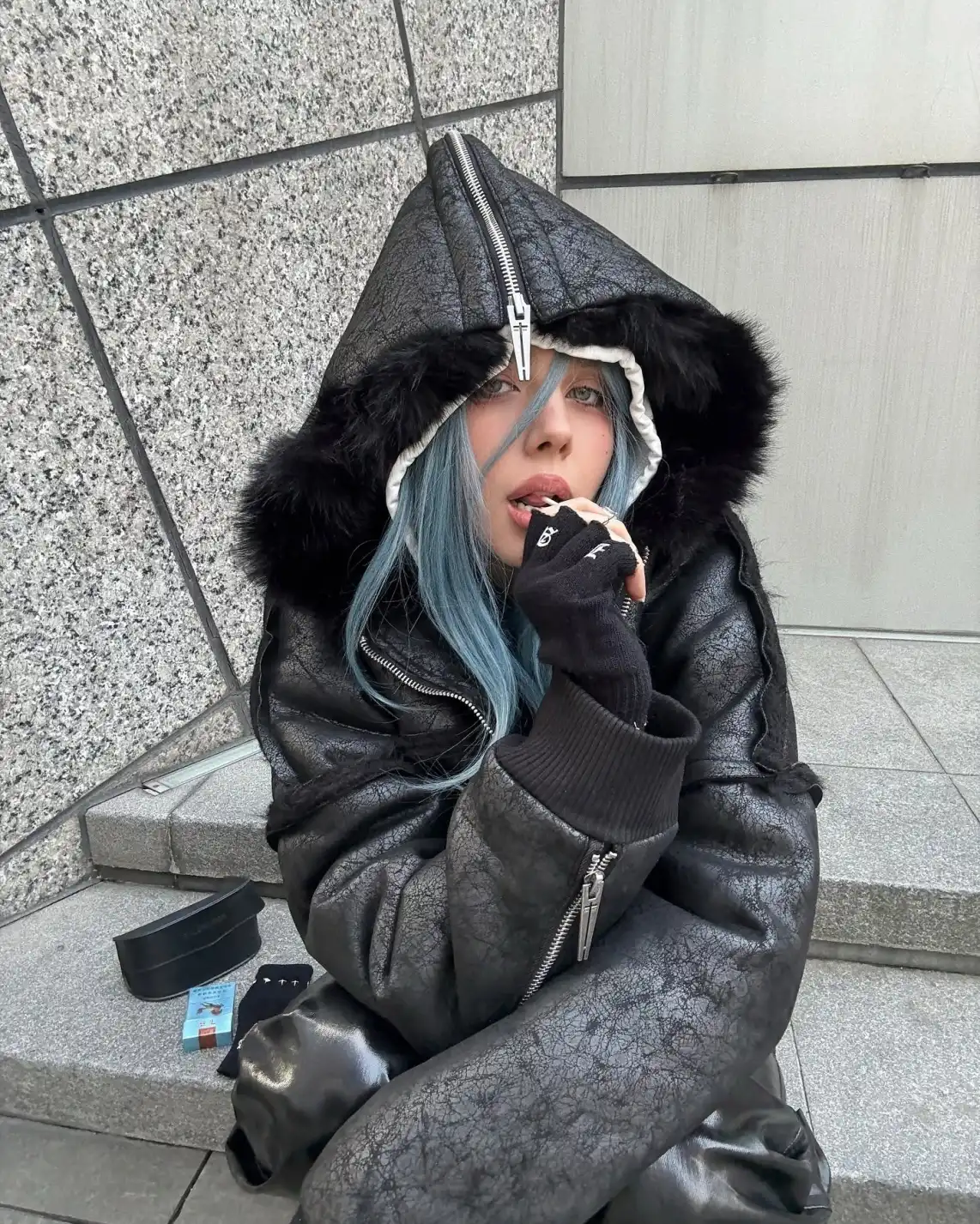 Synthetic skin peeling back. Cold steel against a pulse that refuses to slow. Disconnect to reconnect at PSYLOS1.COM REBEL WAVE #cybercore #avantgardefashion #subversivebasics #chrome #futurism (4/8)
