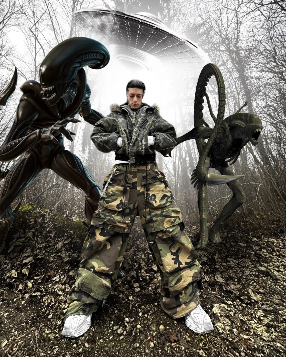 Anonymity is the new currency. Glitch the simulation in these VaultLayer Combat Utility Pants. Authorize your access at PSYLOS1.COM VANGUARDIA | VaultLayer Combat Utility Pants - Camo #Techwear #Subversive #Vanguardia #Streetwear #Camo #psylos1 (5/10)