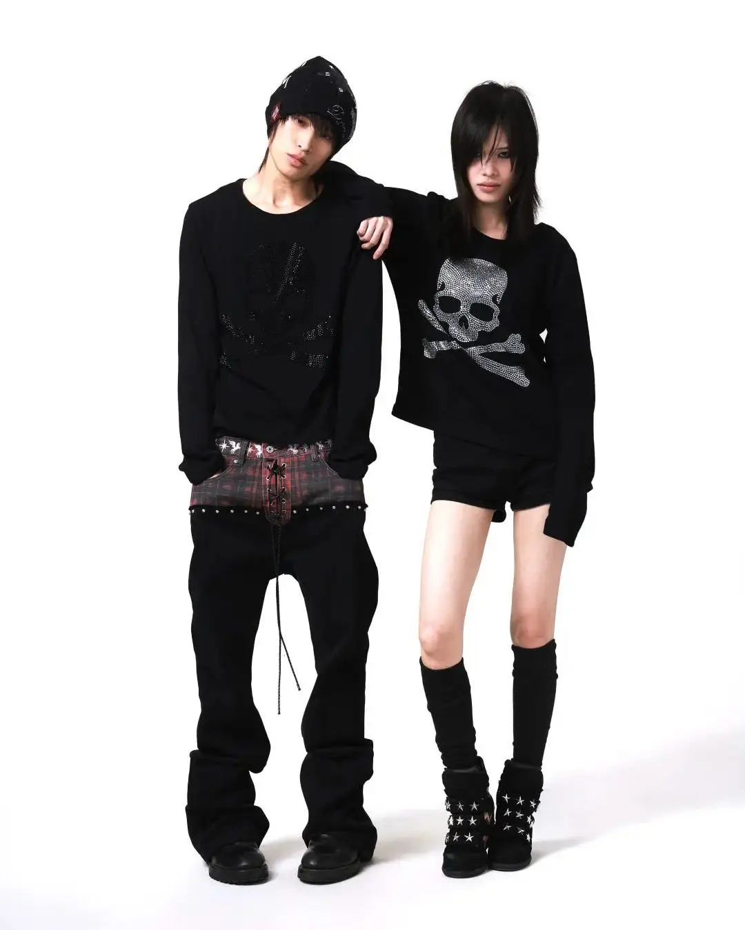 Static noise in the simulation. Strapped denim for the underground. Enter the loop at PSYLOS1.COM DETW #SubversiveBasics #CyberY2K #AvantGarde #Disark #TechWear (3/7)