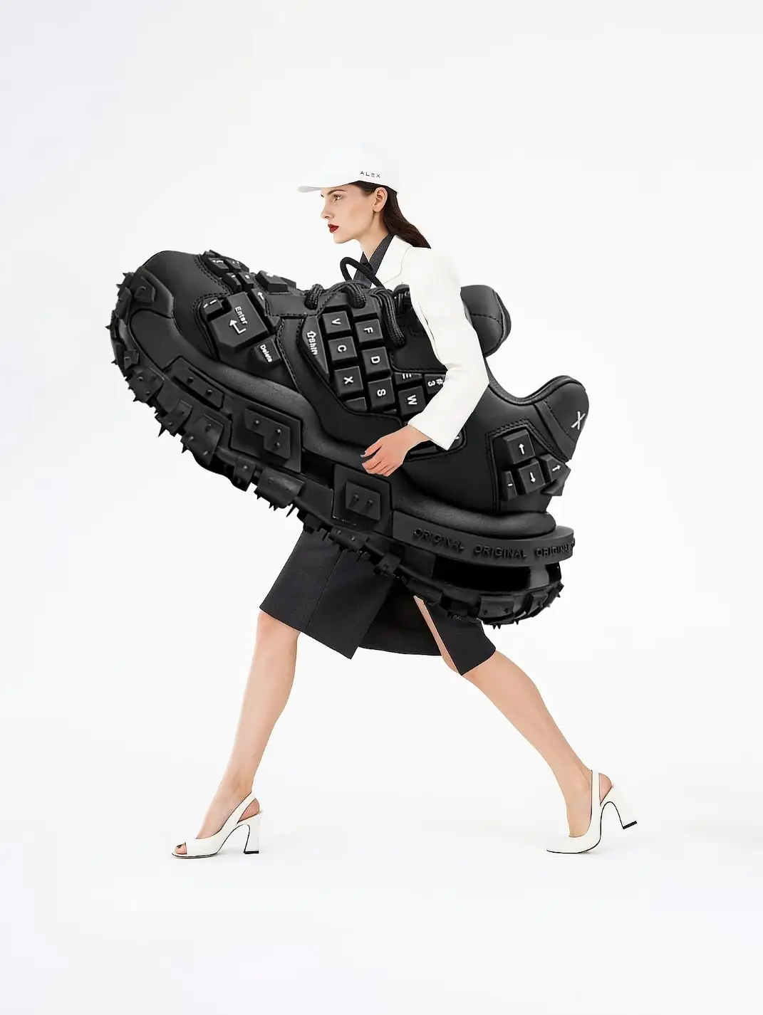 🌀 WALK INTO ANOTHER DIMENSION 🌀 When fashion dreams bigger than reality—meet the #XMZY Not just sneakers. They’re wearable illusions. 💥 Powered by oversized rebellion. 🧠 Laced with surrealist swagger. 🚶♀️ Modeled by those who refuse to walk the same. Step out, stand out. #psylos1 #psylos1me #psylos1andme #sneakers #sneakerhead #sneakerholics #shoeaddict #fashioninspo #grwm #newarrivals #fashionicon #fashioninspo #cutshoes (1/5)